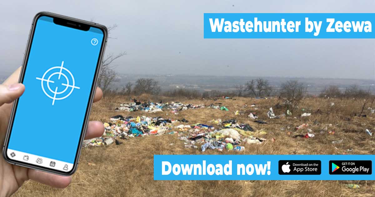 Wastehunter by Zeewa, for a cleaner environment